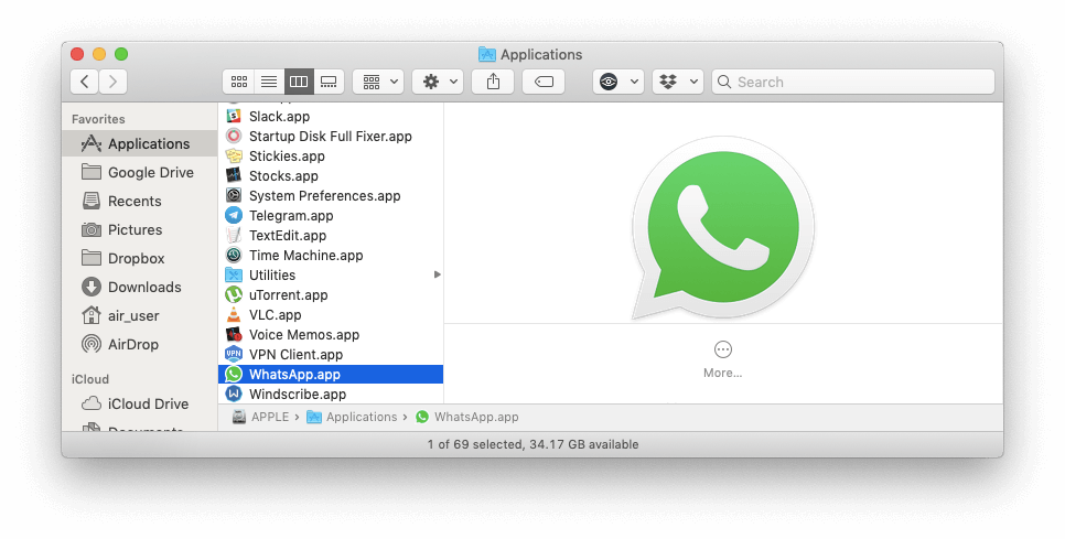 How to uninstall app on mac computer